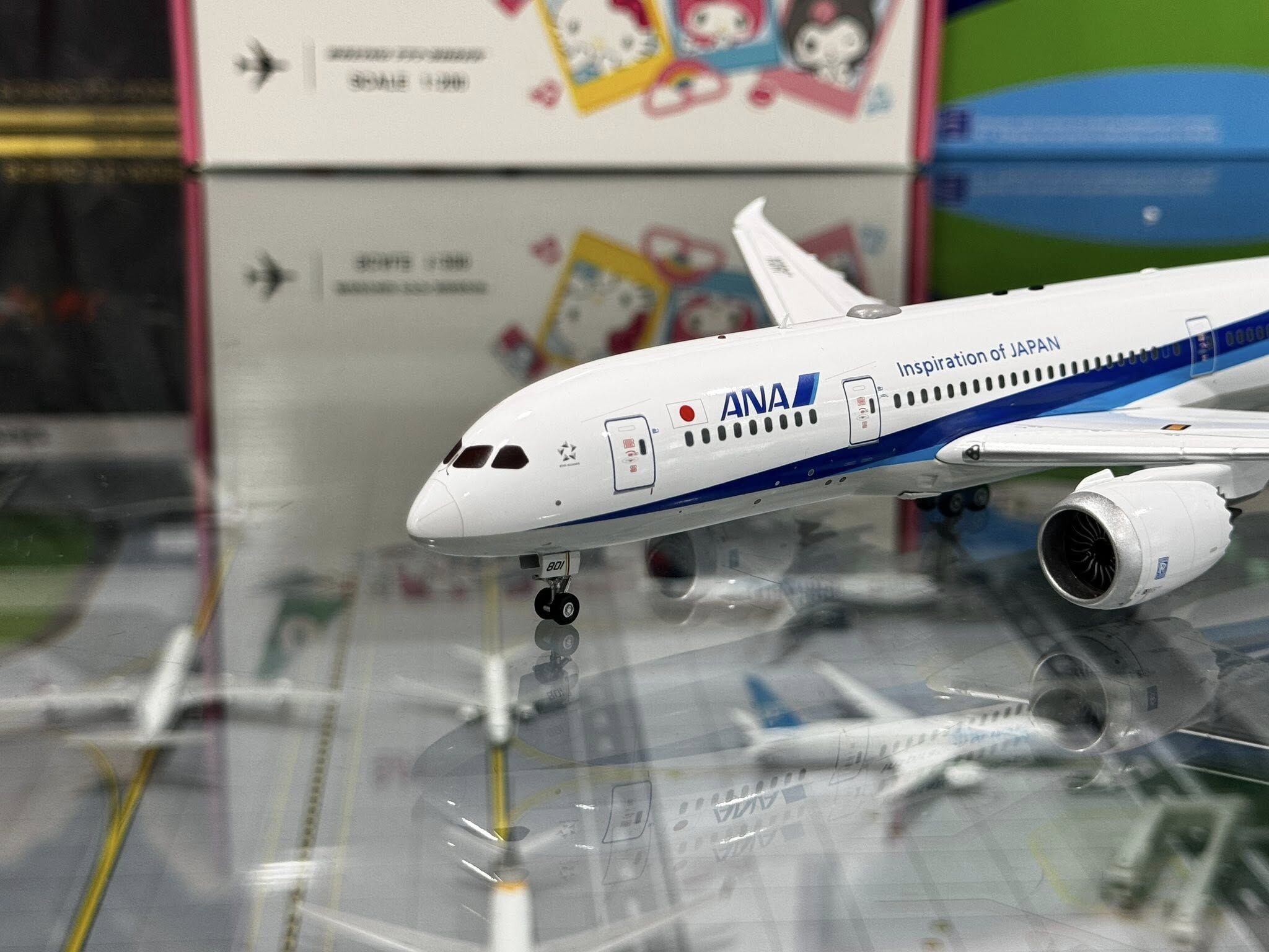 即納 新品 1/200 SQwings ANA 787-8 JA801 SQ Wings 1/200 全日空ANA B787-8 機編:JA801A