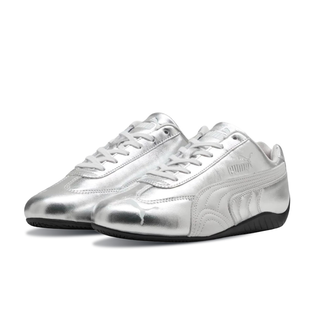 W Puma Speedcat Silver 銀白 金屬銀 皮革 賽車鞋 休閒鞋 運動鞋 女鞋 406881-01