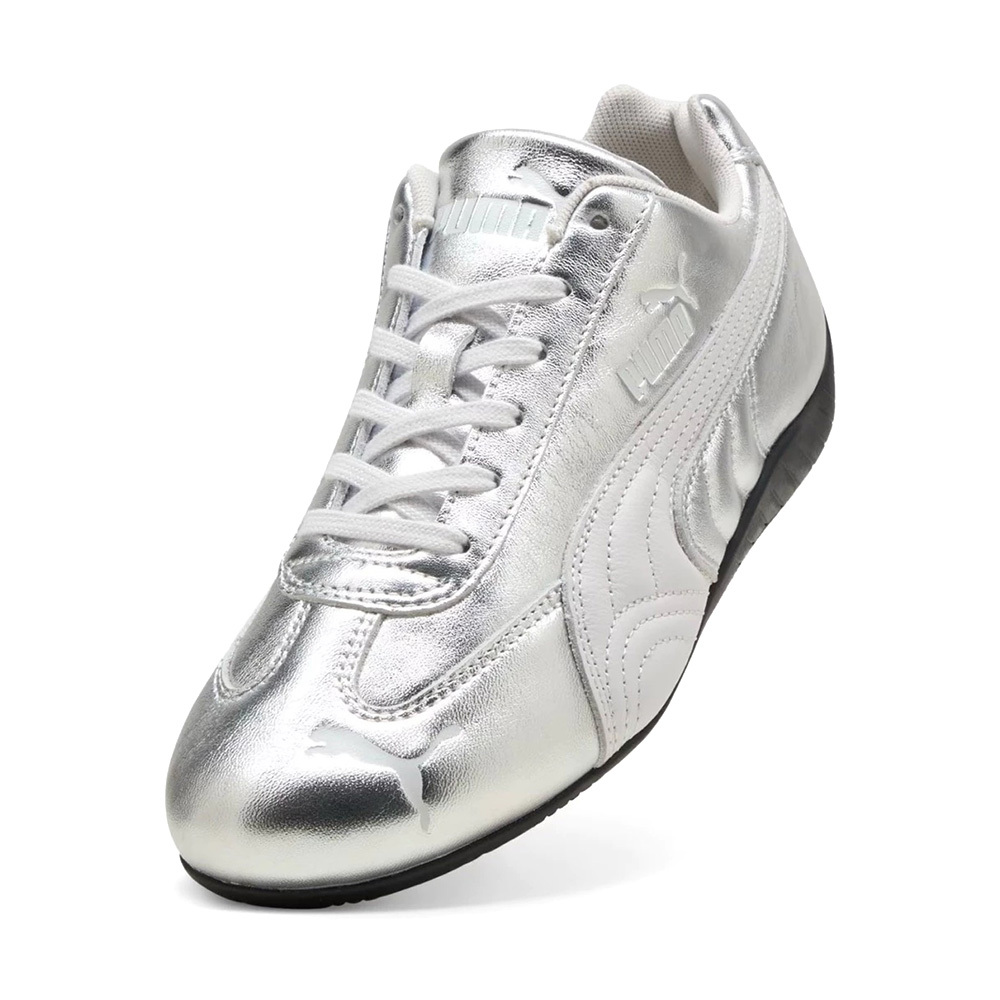 W Puma Speedcat Silver 銀白 金屬銀 皮革 賽車鞋 休閒鞋 運動鞋 女鞋 406881-01