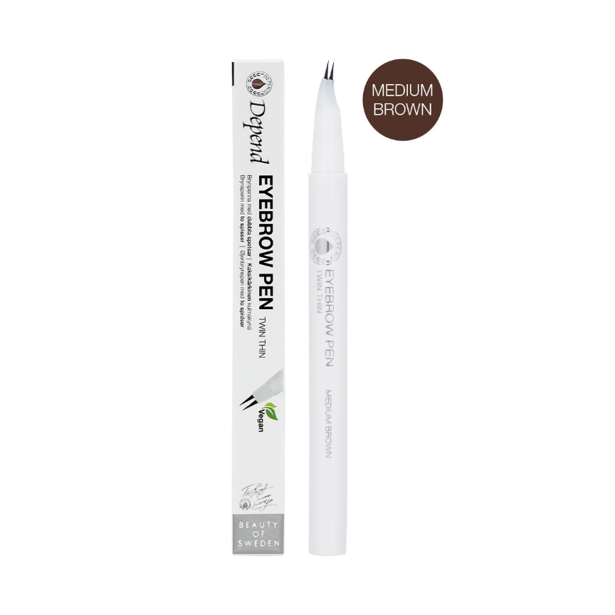 EYEBROW PEN 雙叉液體眉筆 #棕褐色