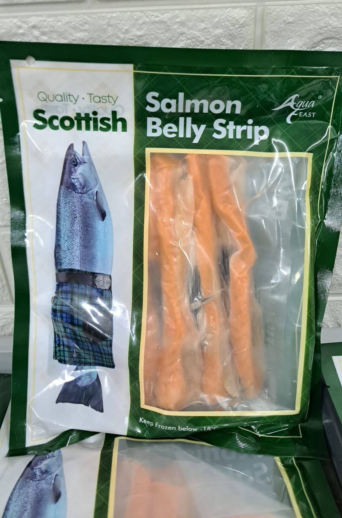 大西洋野生三文魚腩條（300g)