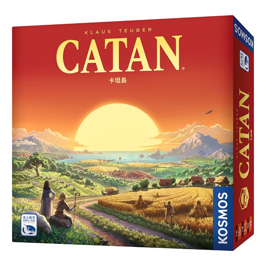 卡坦島 Catan 繁體中文基本版