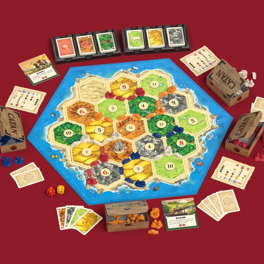 卡坦島 Catan 繁體中文基本版