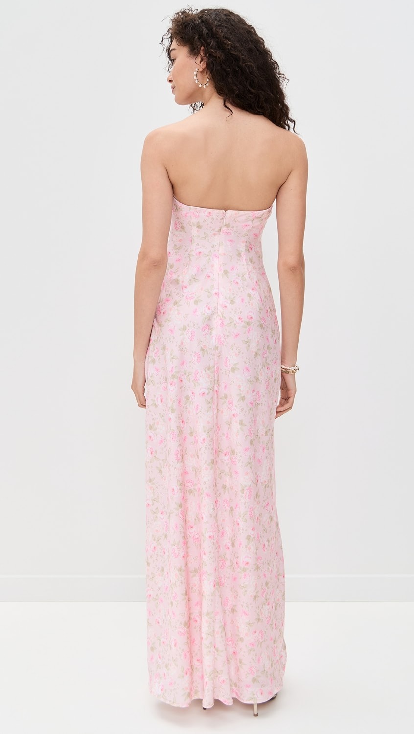 Carla Strapless Maxi Dress