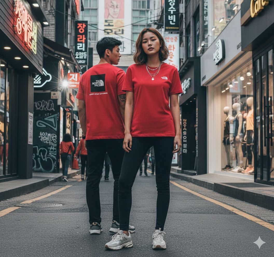 【預購】The North Face K022515 男裝 Evolution Box NSE 短袖上衣 (紅色)