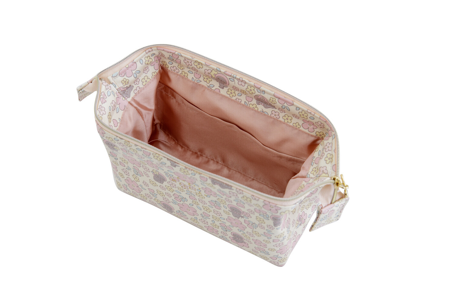 [Angry Machiko] 真知子粉紅色花系列化妝包