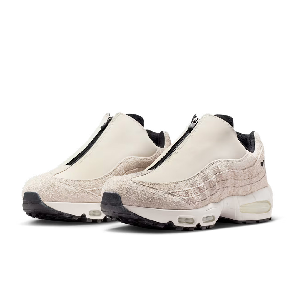 Nike Air Max 95 Zip SP Phantom 米白 麂皮 氣墊 拉鍊 男鞋 IM0695-002