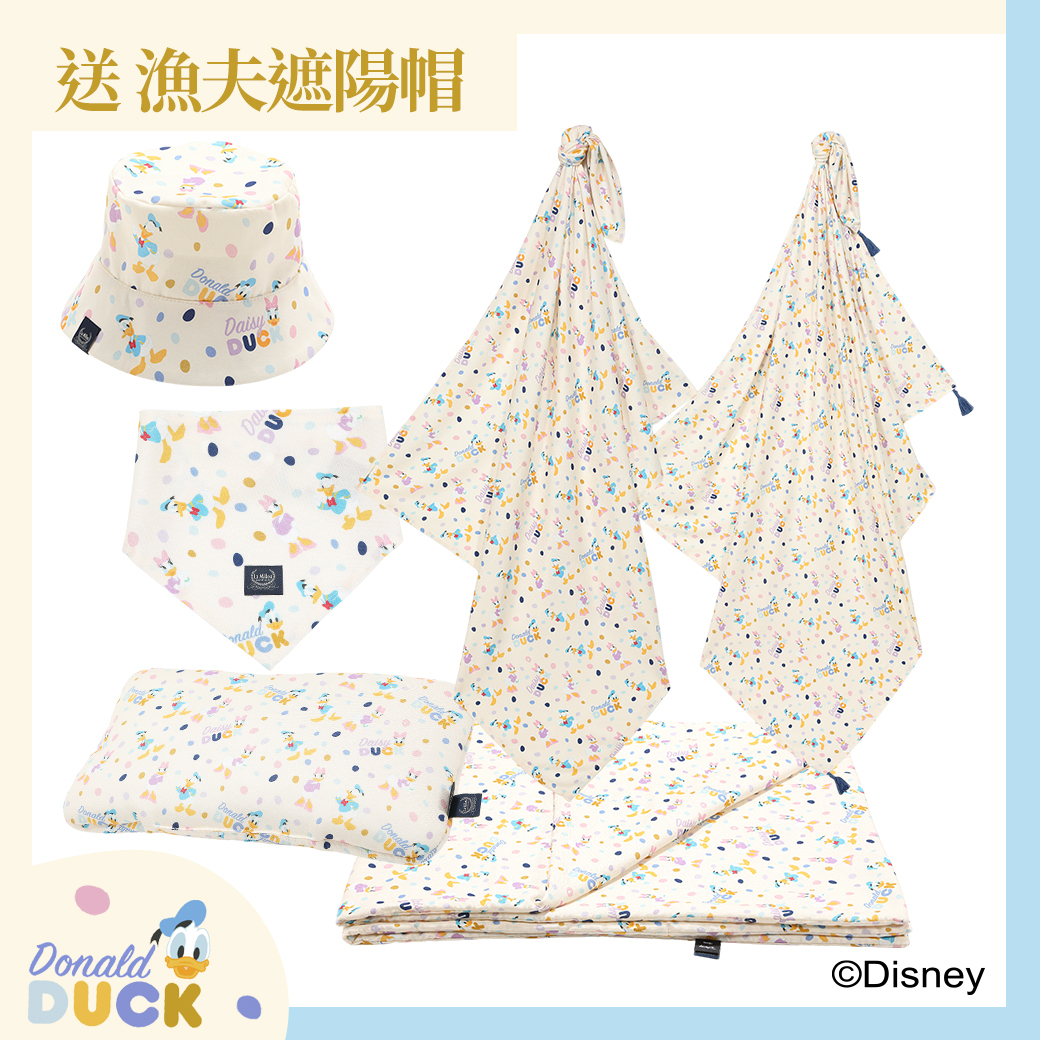 La Millou波蘭｜經典竹纖必收全套組｜唐老鴨系列_歡樂圈圈篇