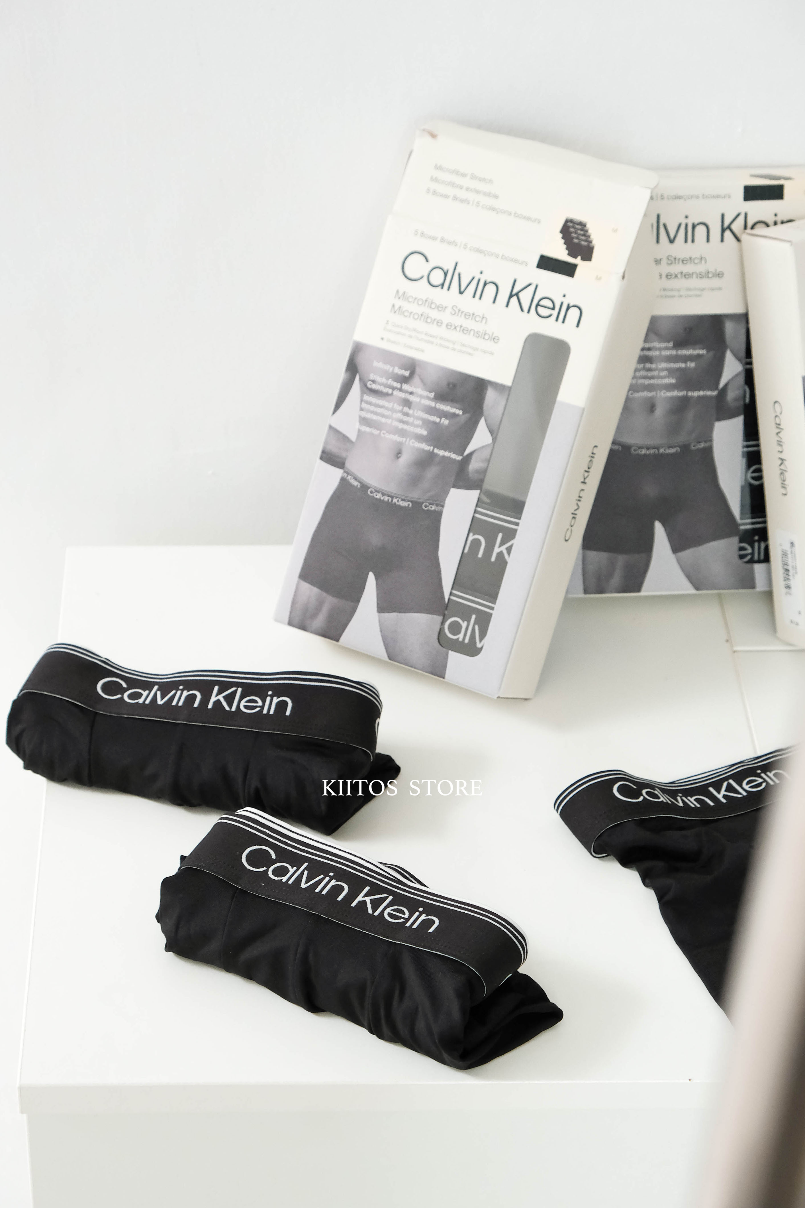 【現貨】Calvin Klein CK Microfiber Stretch 褲頭 無開口 串標 經典CK Logo 男士 內褲 單件