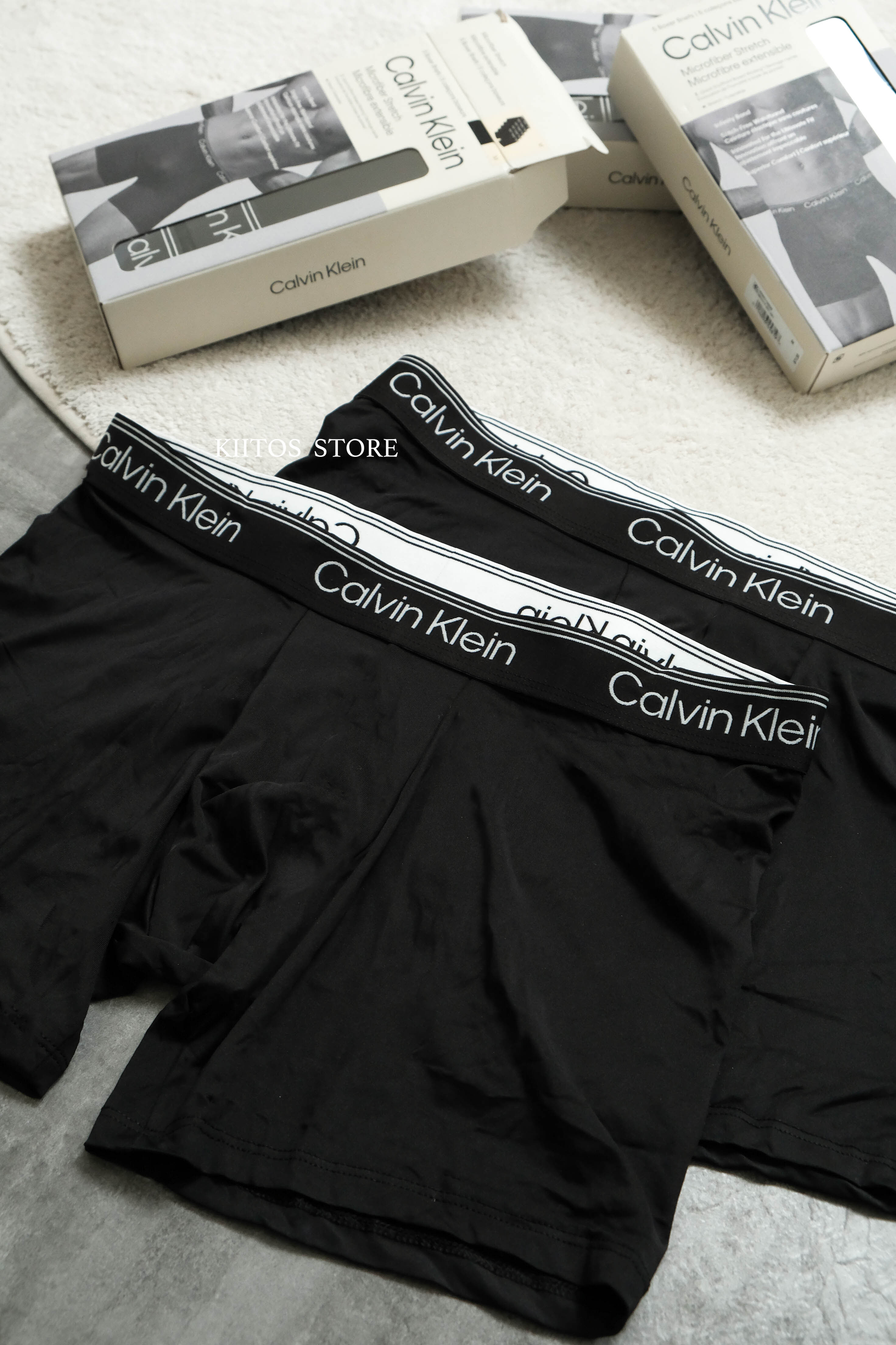 【現貨】Calvin Klein CK Microfiber Stretch 褲頭 無開口 串標 經典CK Logo 男士 內褲 單件