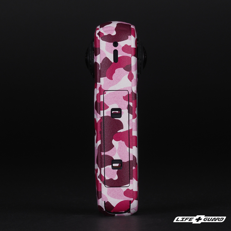 LIFE+GUARD Insta360 X4 Air 貼膜，側面展示圖 LIFE+GUARD