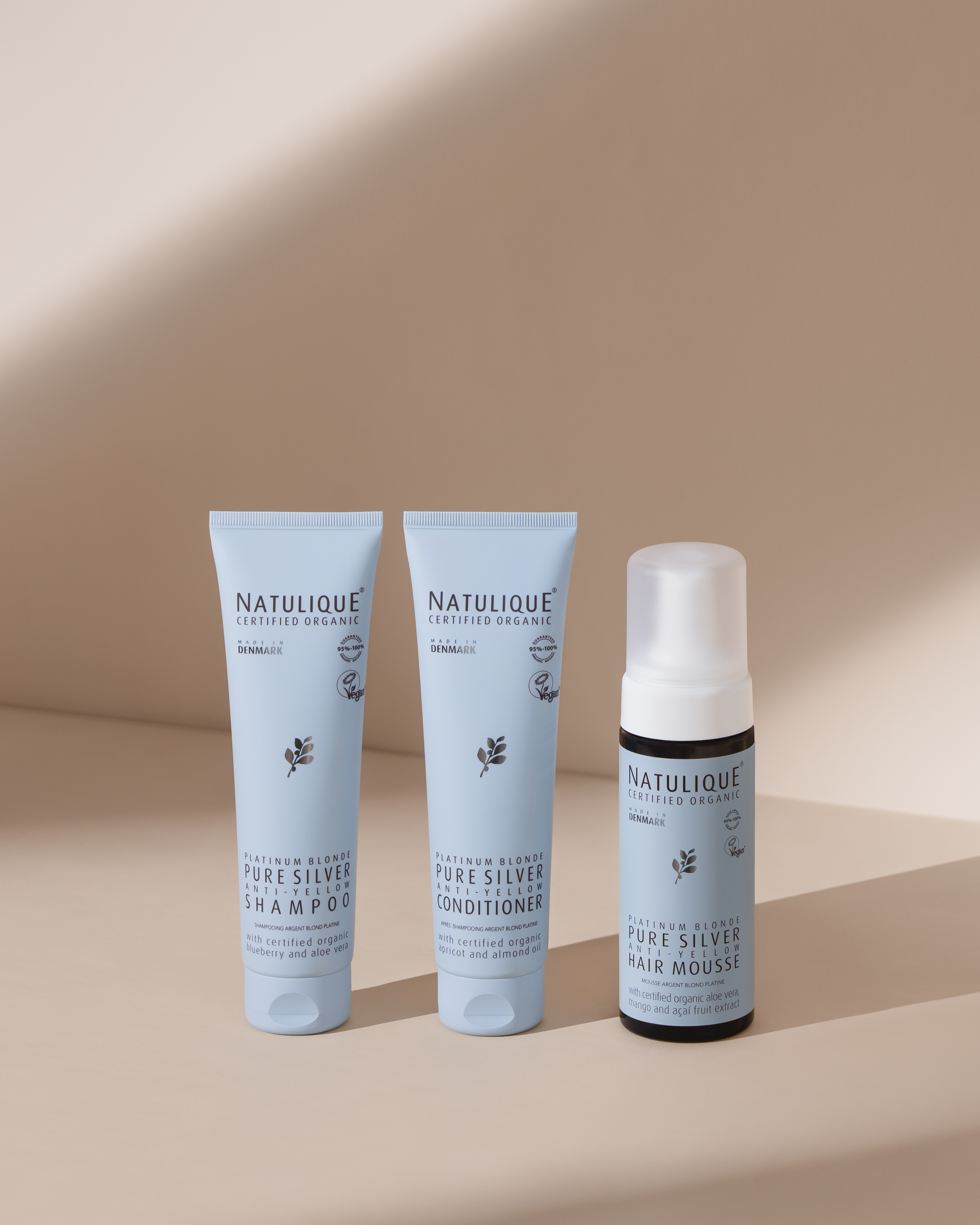 Natulique Pure Silver Mousse 250ml