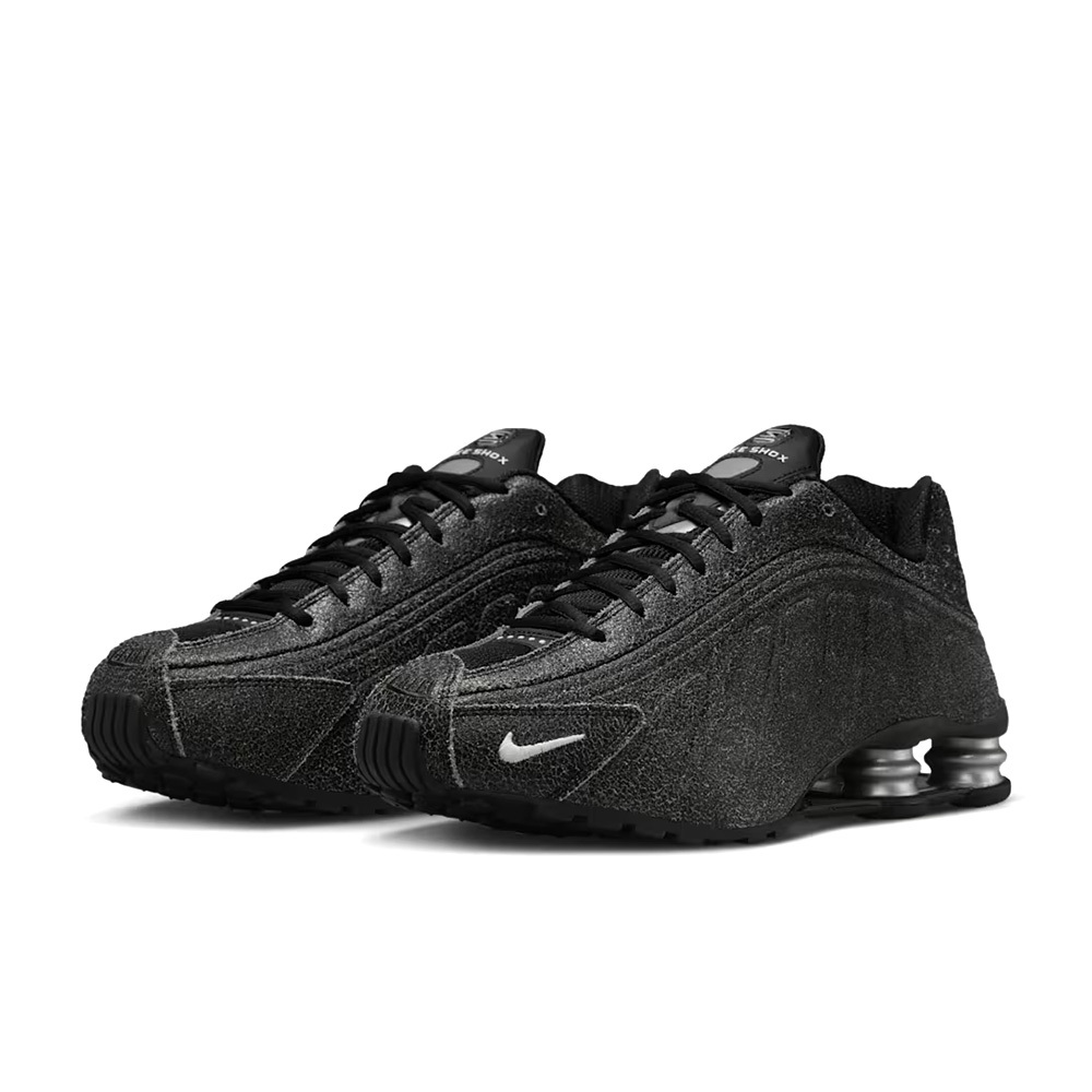 Nike Shox R4 仿舊黑銀 仿舊皮革 彈簧鞋 休閒鞋 運動鞋 男鞋 IO4544-002