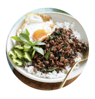 Woo So Thai Vegan Spicy Basil Minced Pork (Frozen -18°C) (2 packs x 170g) (42515)