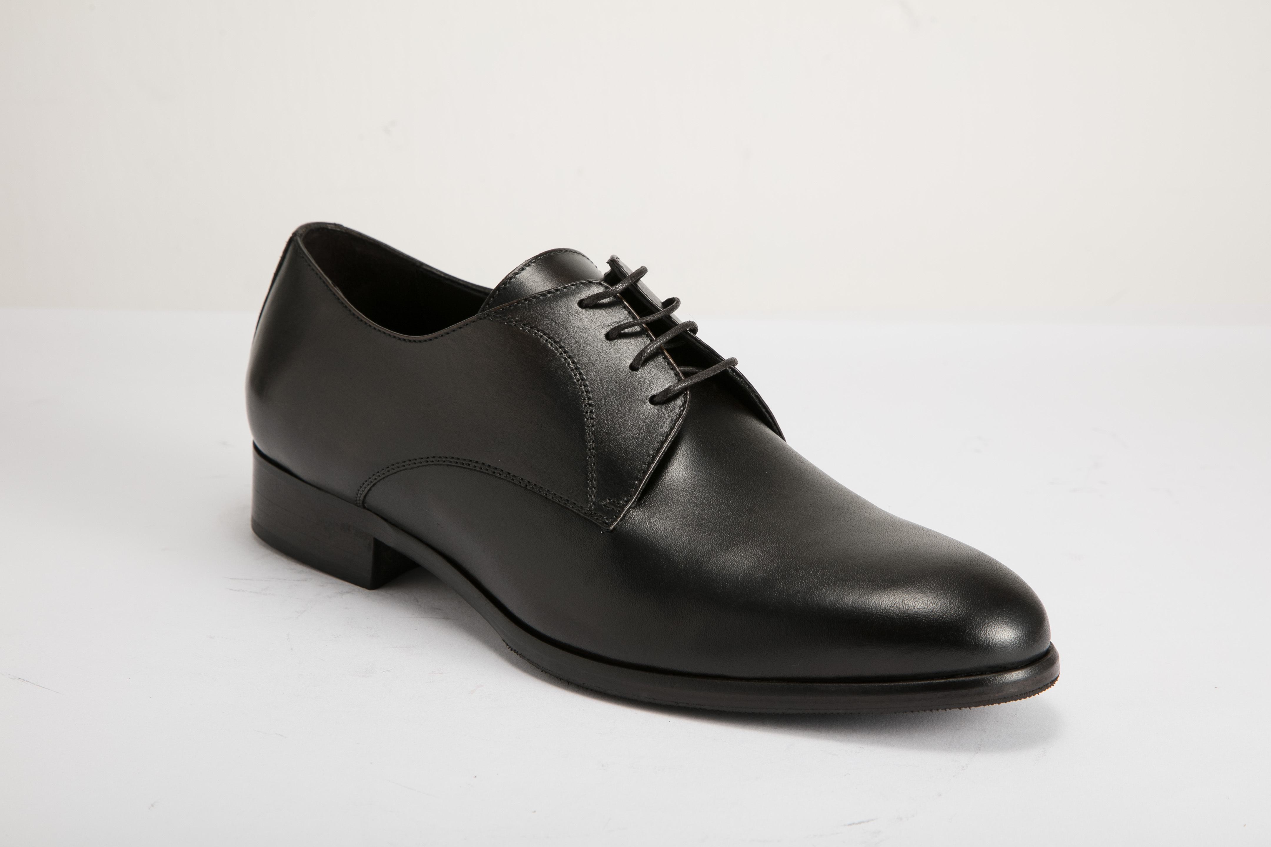 Bettaccini - 男裝 素頭德比鞋 VISA-DBR