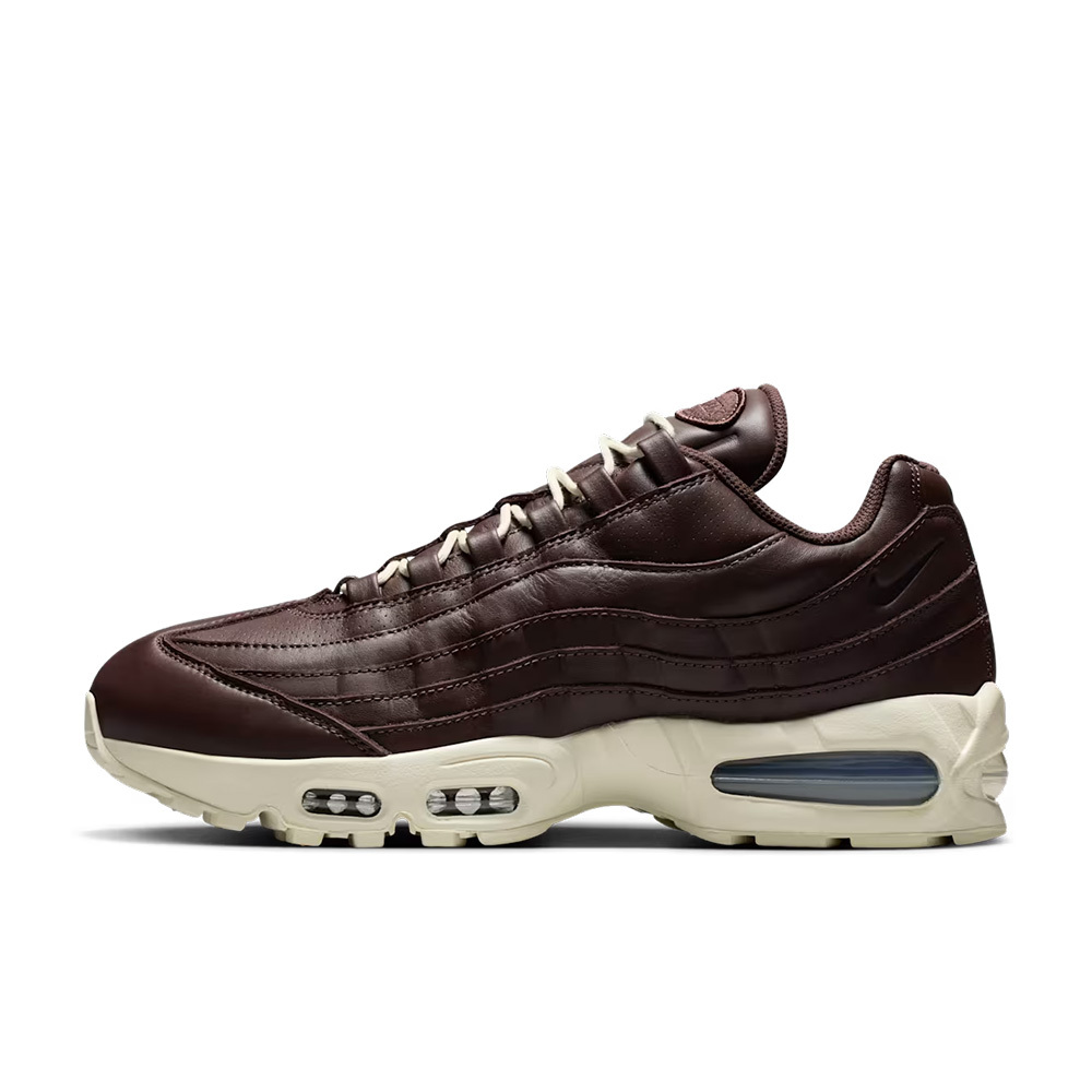 Nike Air Max 95 QS Big Bubble Baroque Brown 米白咖 復古 氣墊 皮革 男鞋 IM0696-200