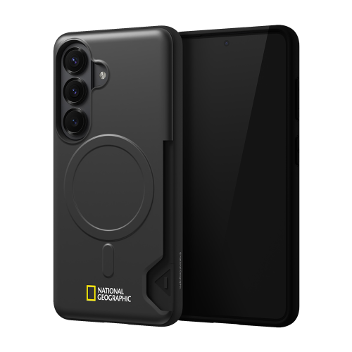 National Geographic - Magsafe Card Pocket Bumper - Samsung S26 Case 國家地理插卡槽磁吸手機硬殼