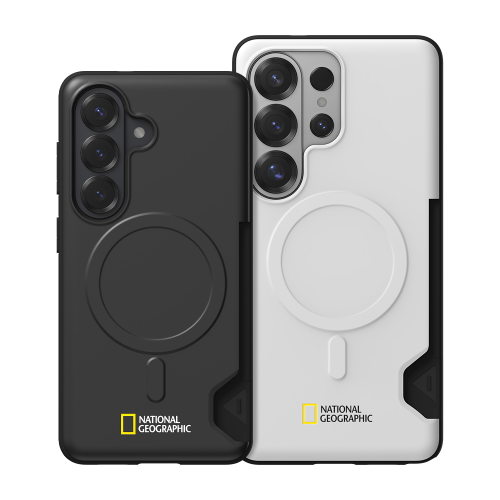 National Geographic - Magsafe Card Pocket Bumper - Samsung S26 Case 國家地理插卡槽磁吸手機硬殼