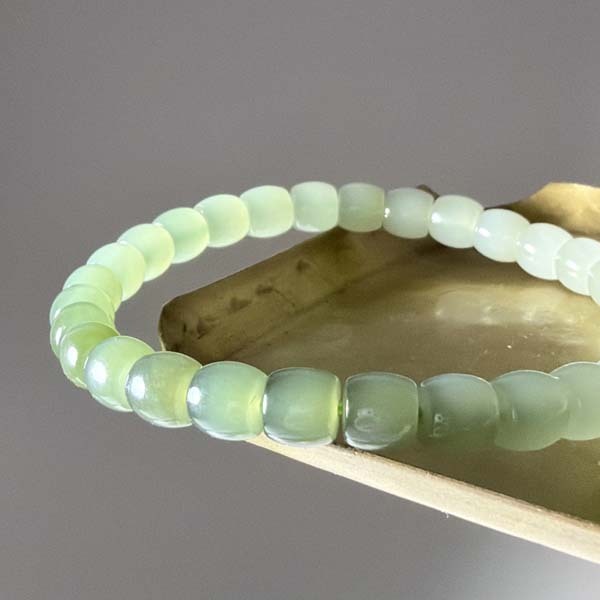 和田玉桶珠手鍊