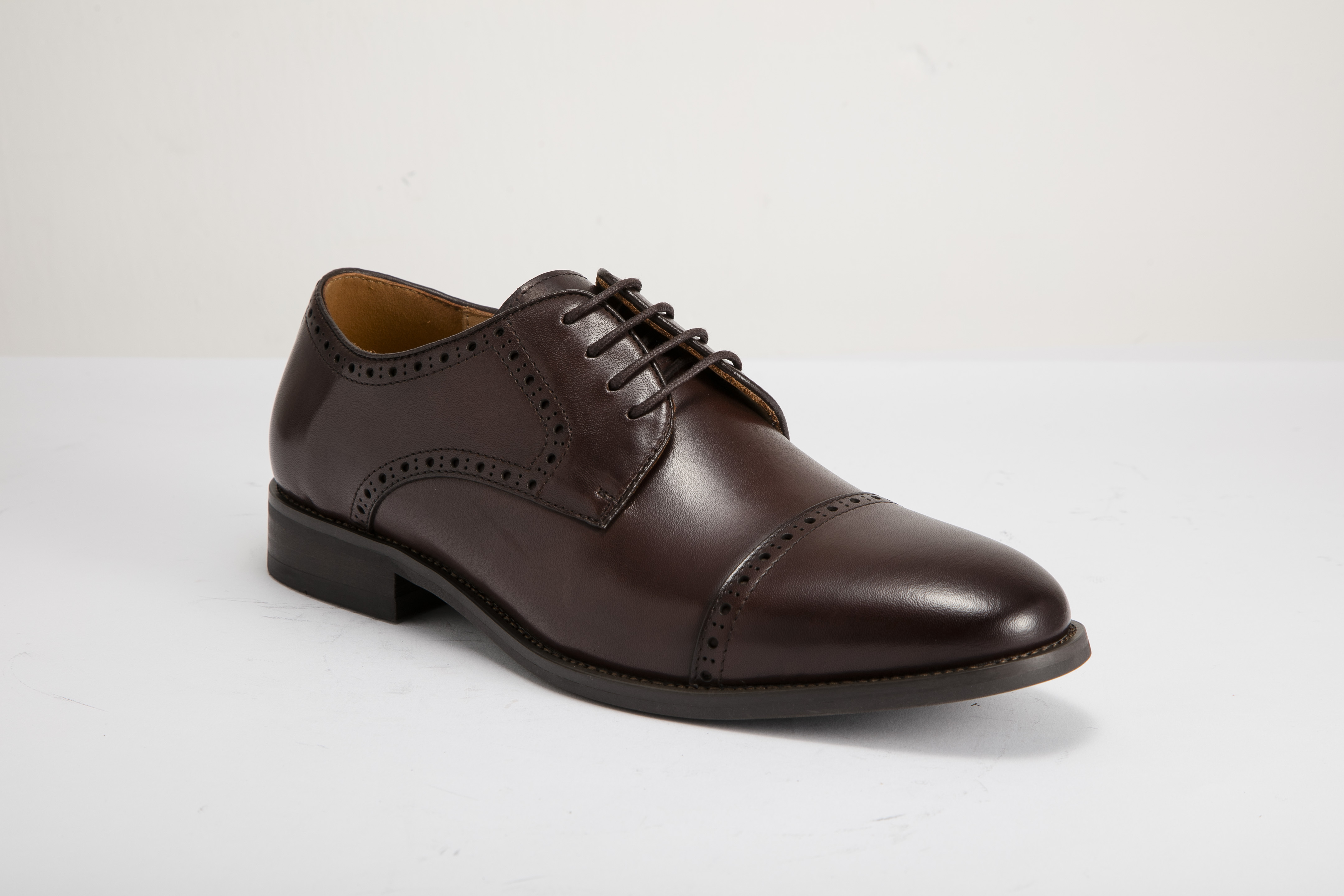 Florsheim - 男裝CHADWICK CAP TOE LACE UP DRESS QUARTER BROGUES 皮鞋 121595-207