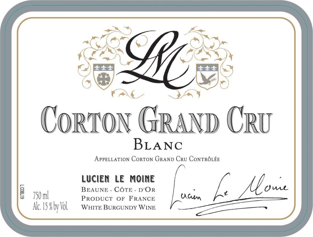 Lucien Le Moine Corton Blanc Grand Cru 2021
