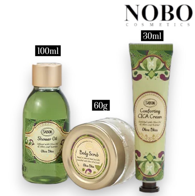 Olive Bliss - 盛宴橄欖明星身體護理三部曲禮盒 [100ml+60g+30ml] (平行進口)