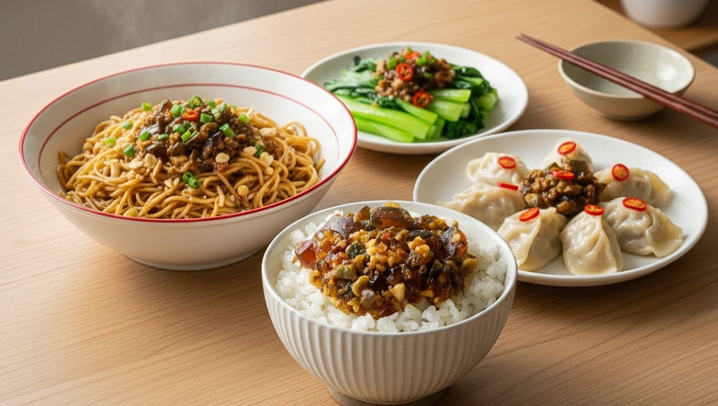 催淚蒜香皮蛋搭配水餃吃法-協發行拌醬系列評價-團購美食推薦