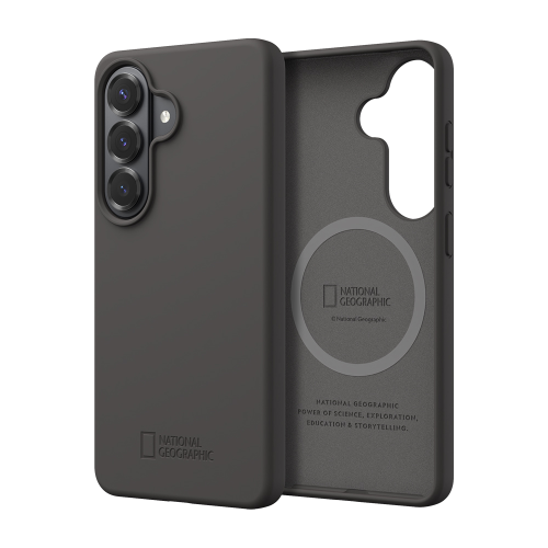National Geographic - Magnetic Silicon - Samsung S26 Case 國家地理磁吸充電矽膠手機硬殼