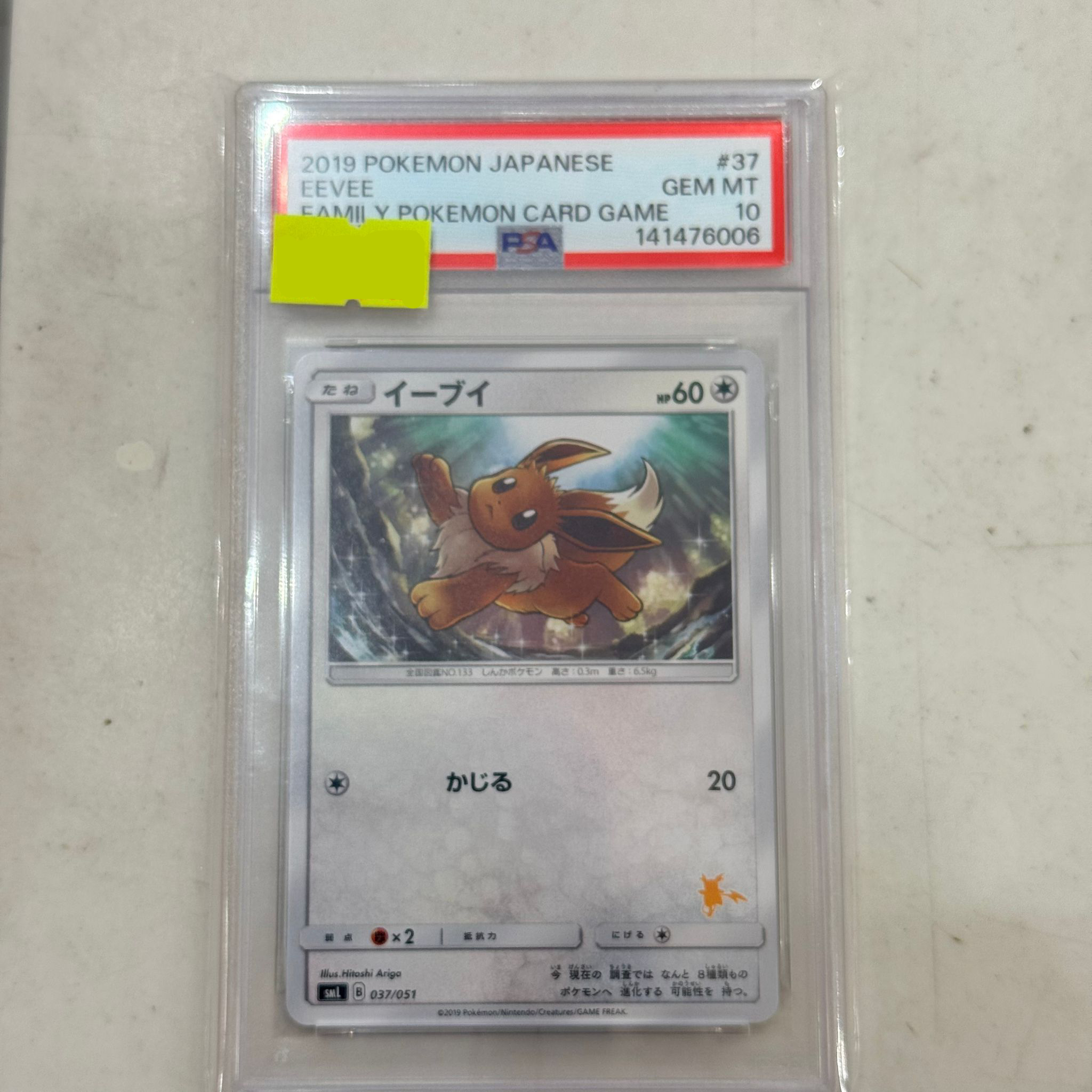 2019 Pokemon Japanese Eevee Family Pokemon Card Game (141476006)（圖片卡Number僅供參考，卡Number有可能會不一樣，介意者謹慎下單）