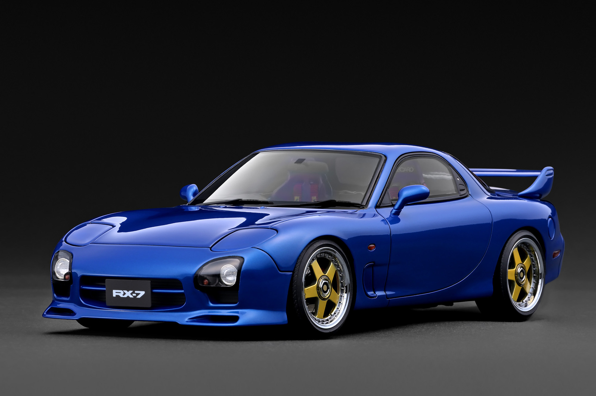 預訂 (訂金$300) (預訂價$2214) :1/18 IG Mazda RX-7 Mazda Speed A-spec (FD3S) Blue Metallic (IG3944)