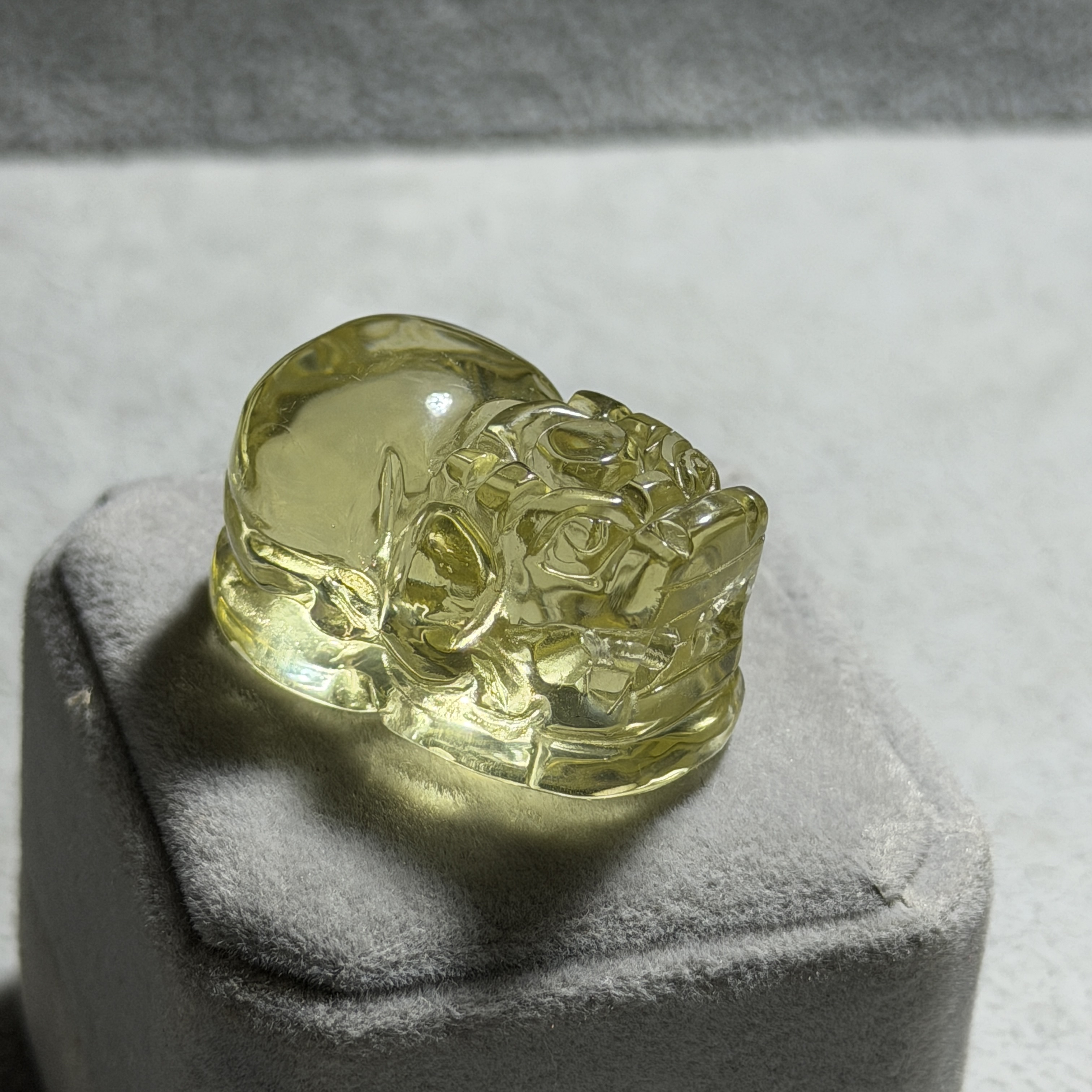 黃水晶貔貅 C1833