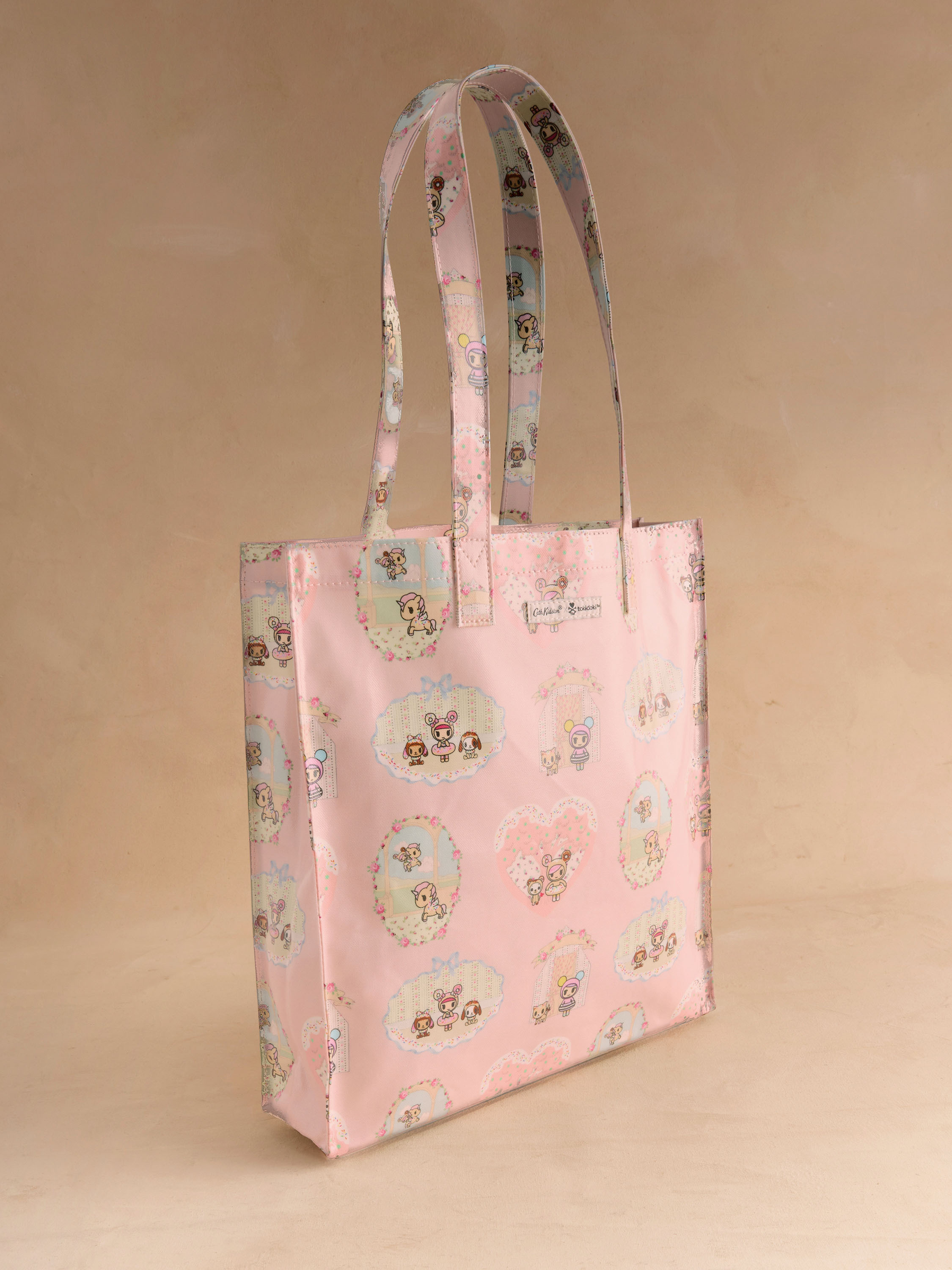 tokidoki Town 防潑水直式印花書袋