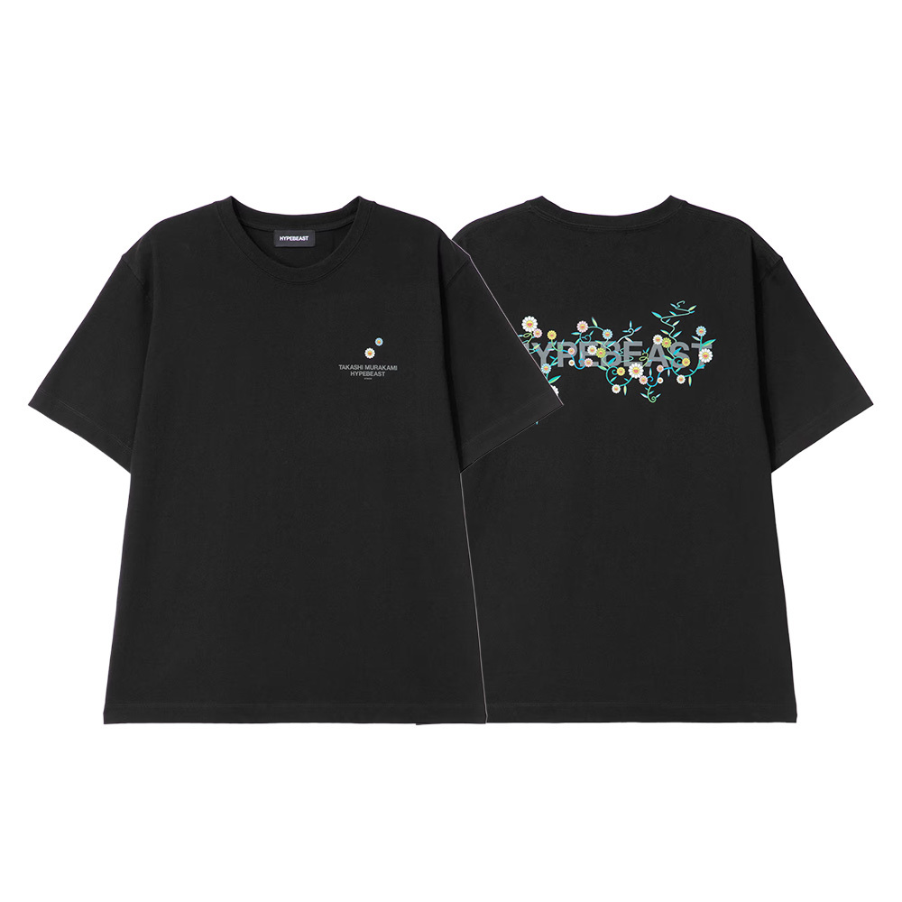 村上隆 x Hypebeast 20th 周年 短T 黑 20周年 限定 聯名 HB248214-BK