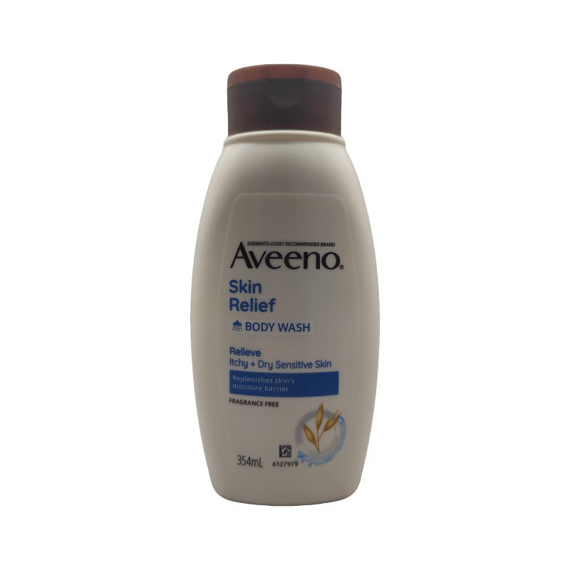 Aveeno 天然燕麥高效舒緩沐浴露 354ml (無香料) - 敏感/乾燥/濕疹肌適用