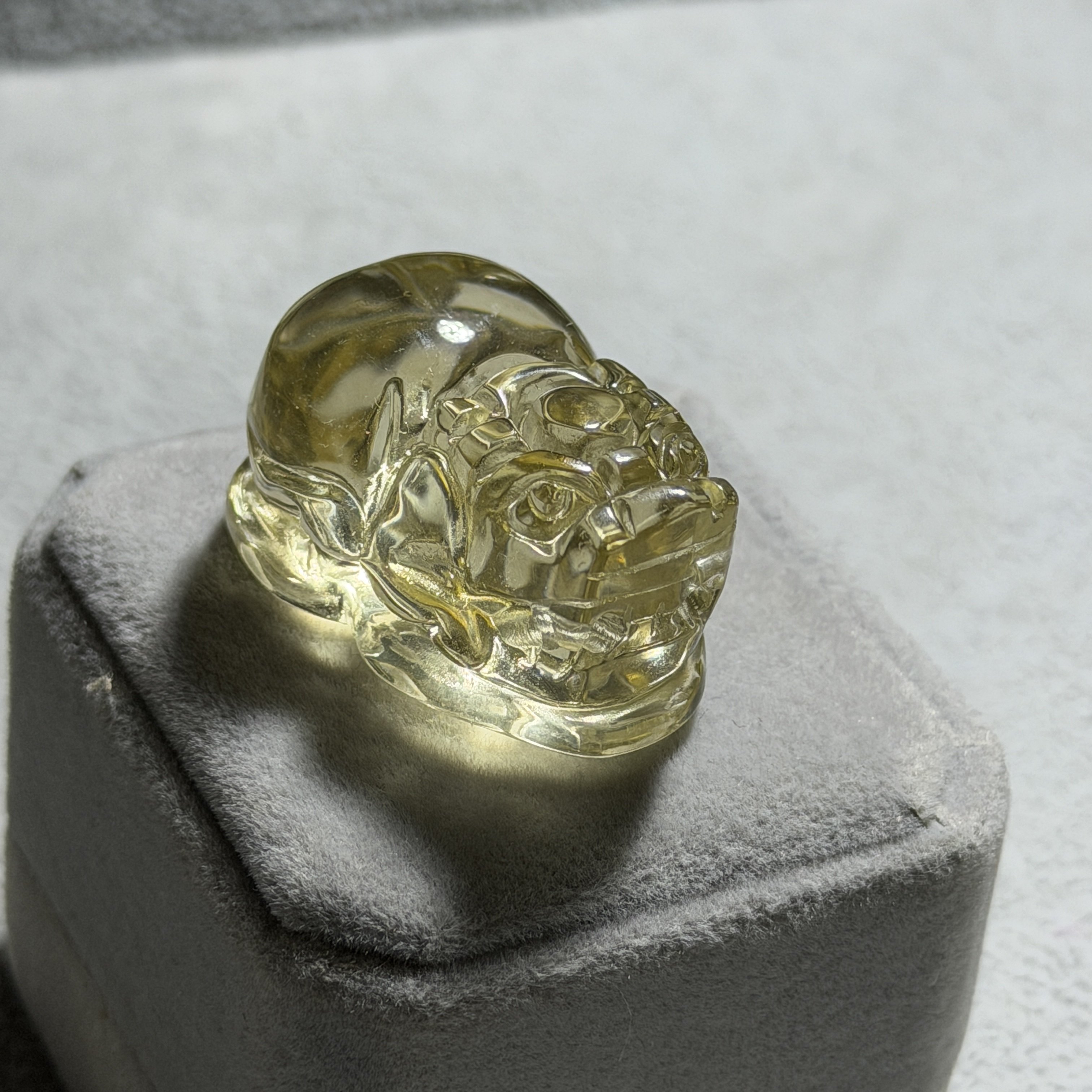 黃水晶貔貅 C1830