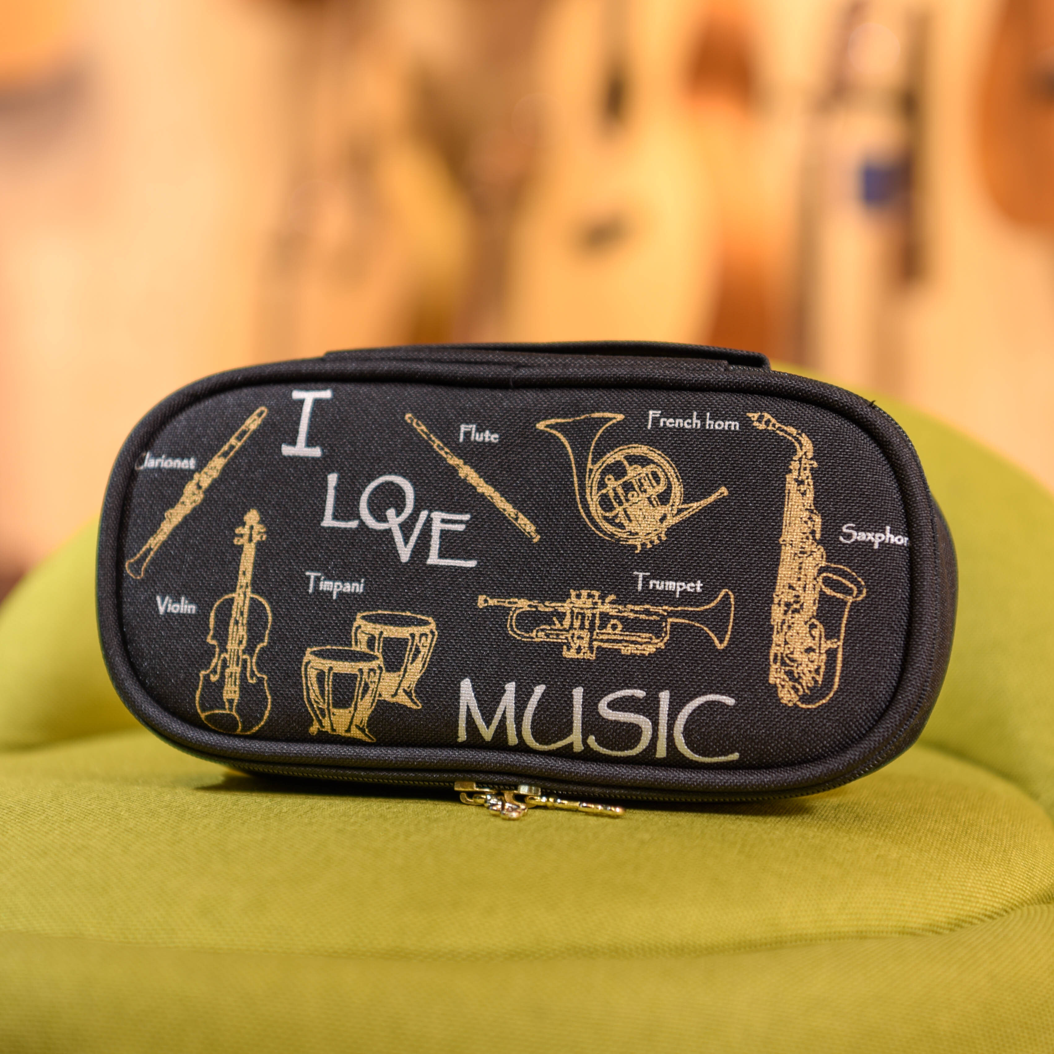 鉛筆盒 台製 T029E 上翻萬用筆袋(樂器版)