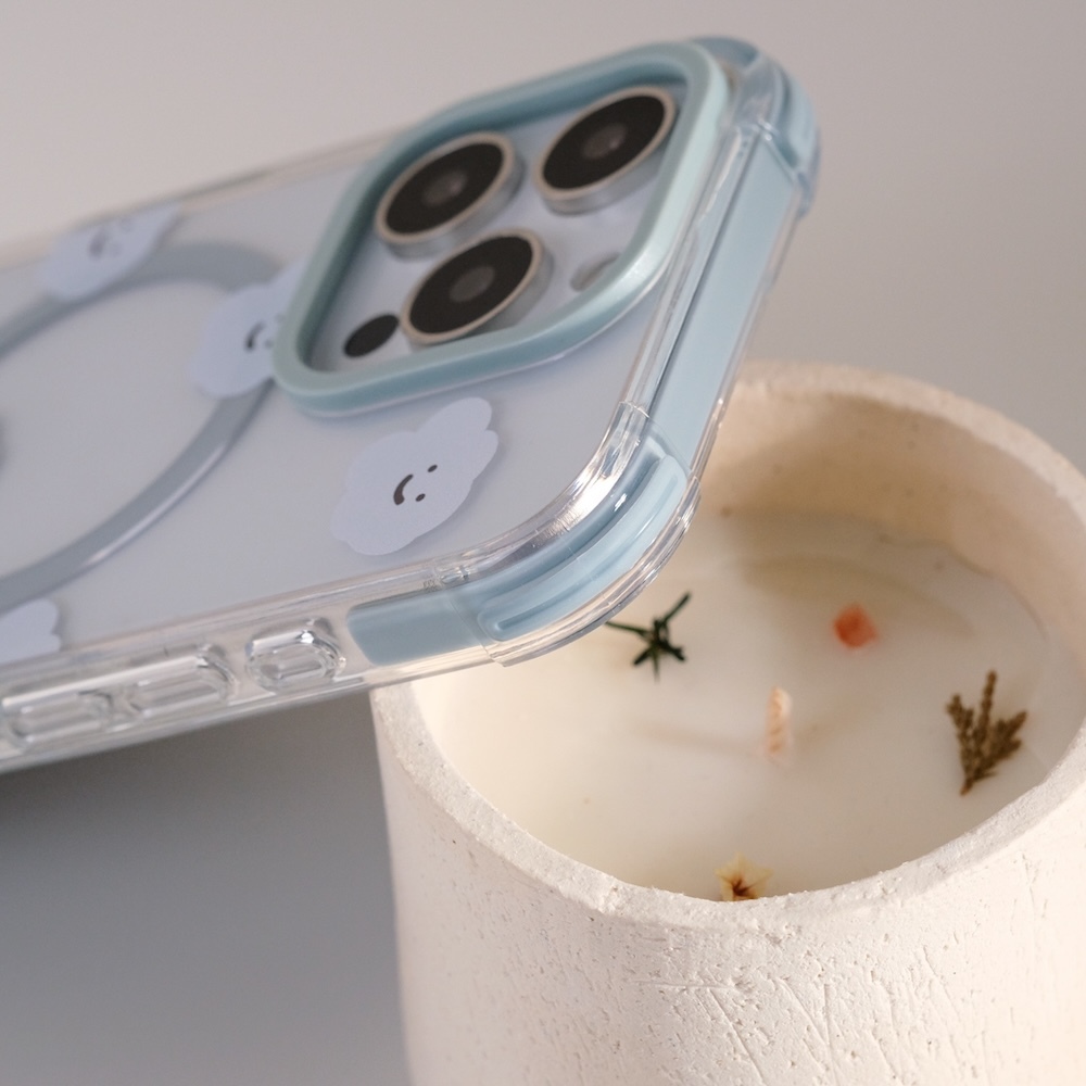 完美保護 你的心情防護罩！   把喜怒哀樂都裝進手機裡～     全方位防護設計，像保護心情一樣保護手機