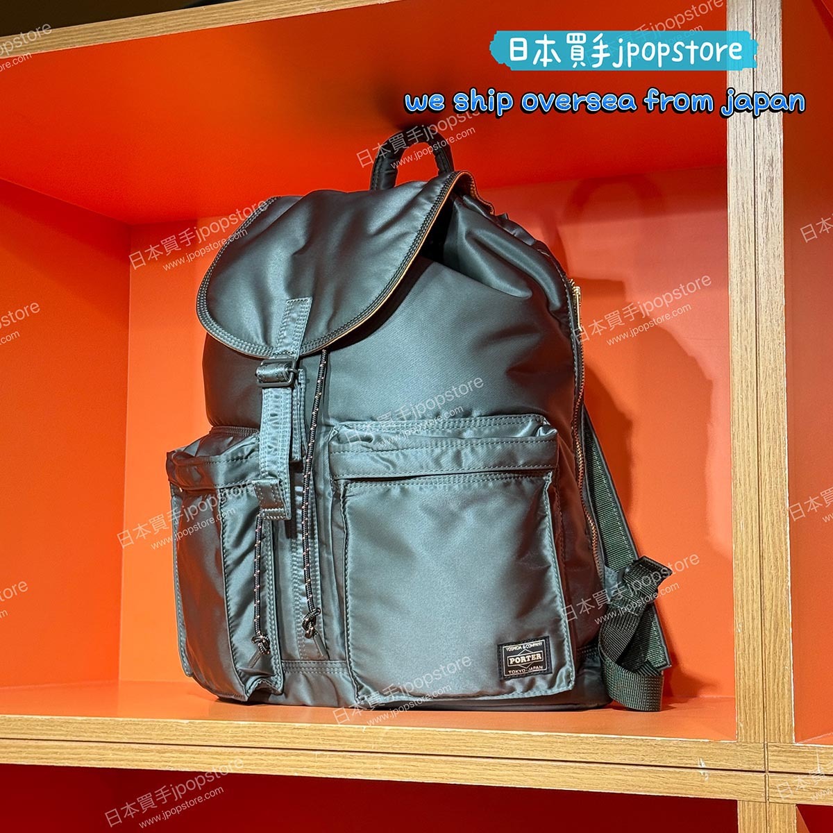 日本吉田包 PORTER / TANKER RUCKSACK  軍風尼龍後背包