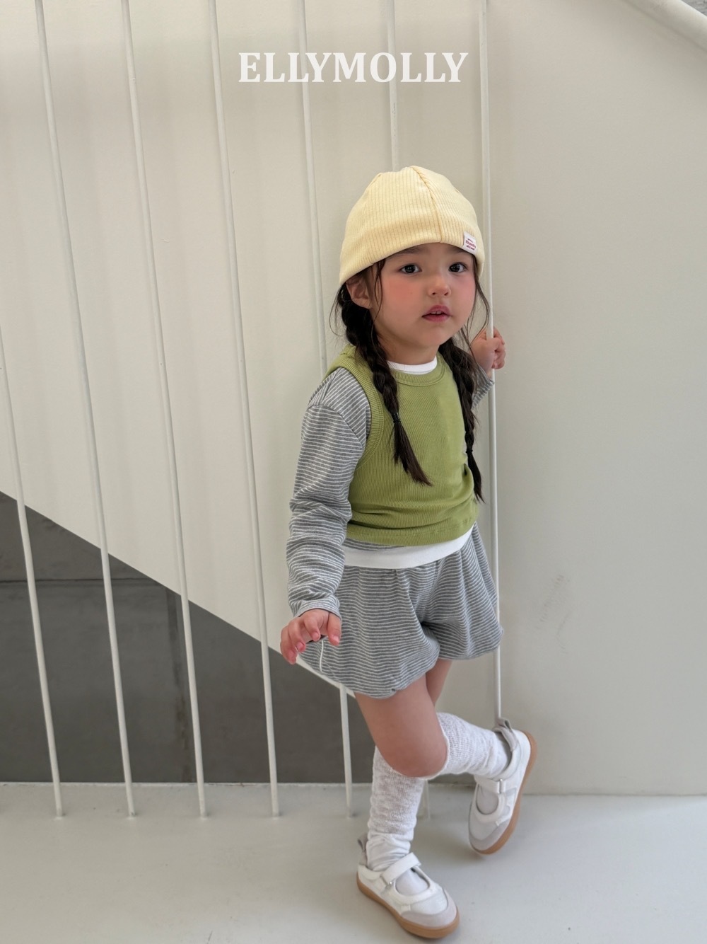 Ellymolly 必須帶走的彈力背心 / 5色