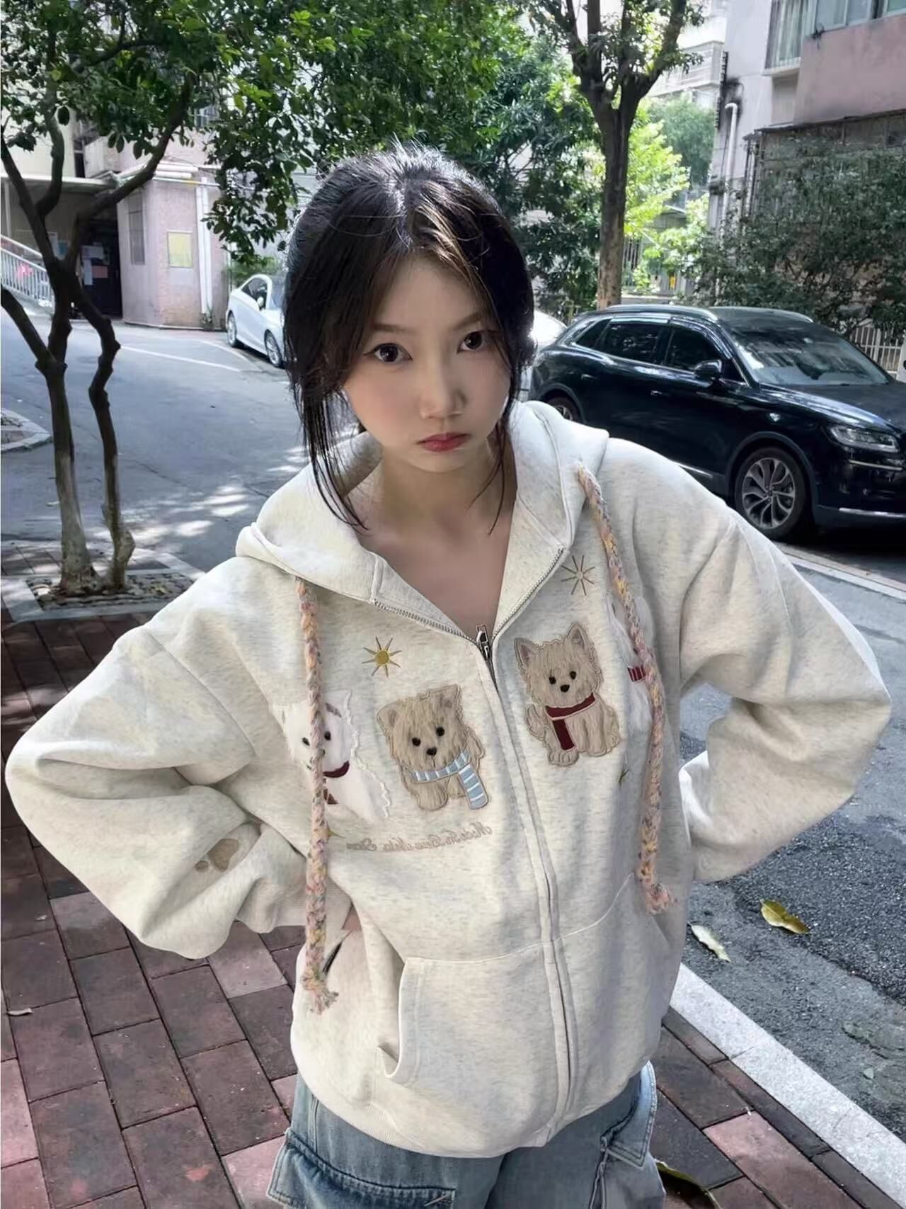 American Vintage Plush Puppy Sweatshirt