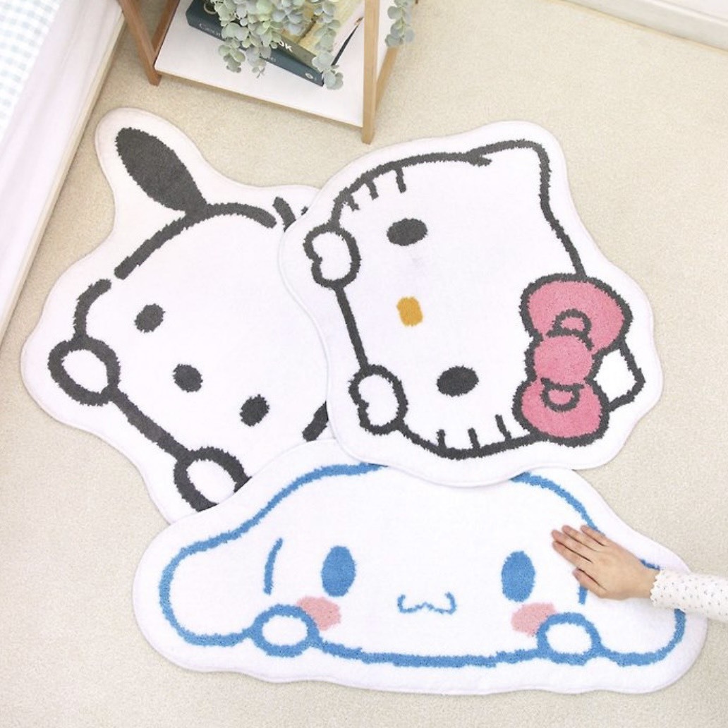 【OWN】Sanrio 三麗鷗 居家 地墊 墊子 客廳 韓國限定 地毯 共3款 大耳狗 帕恰狗 HelloKitty