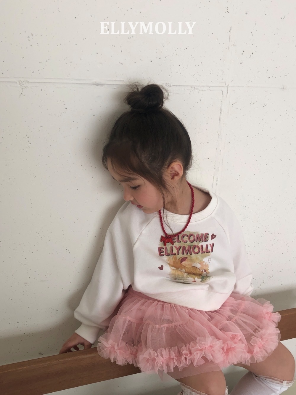 Ellymolly 邦尼兔短版衛衣 / 2色