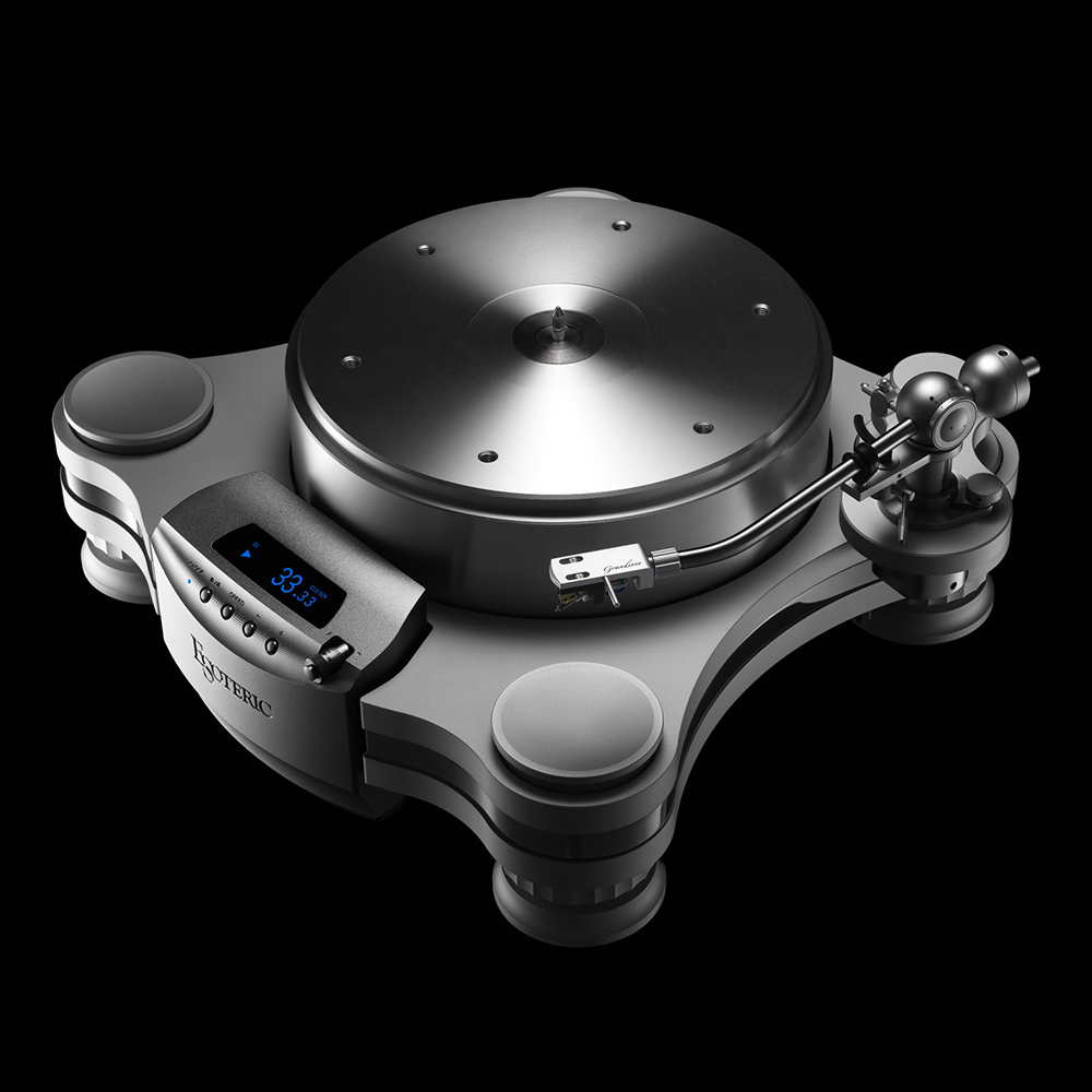 Esoteric Grandioso T1 專利 MagneDrive 磁力驅動器與 10MHz 獨立馬達系統