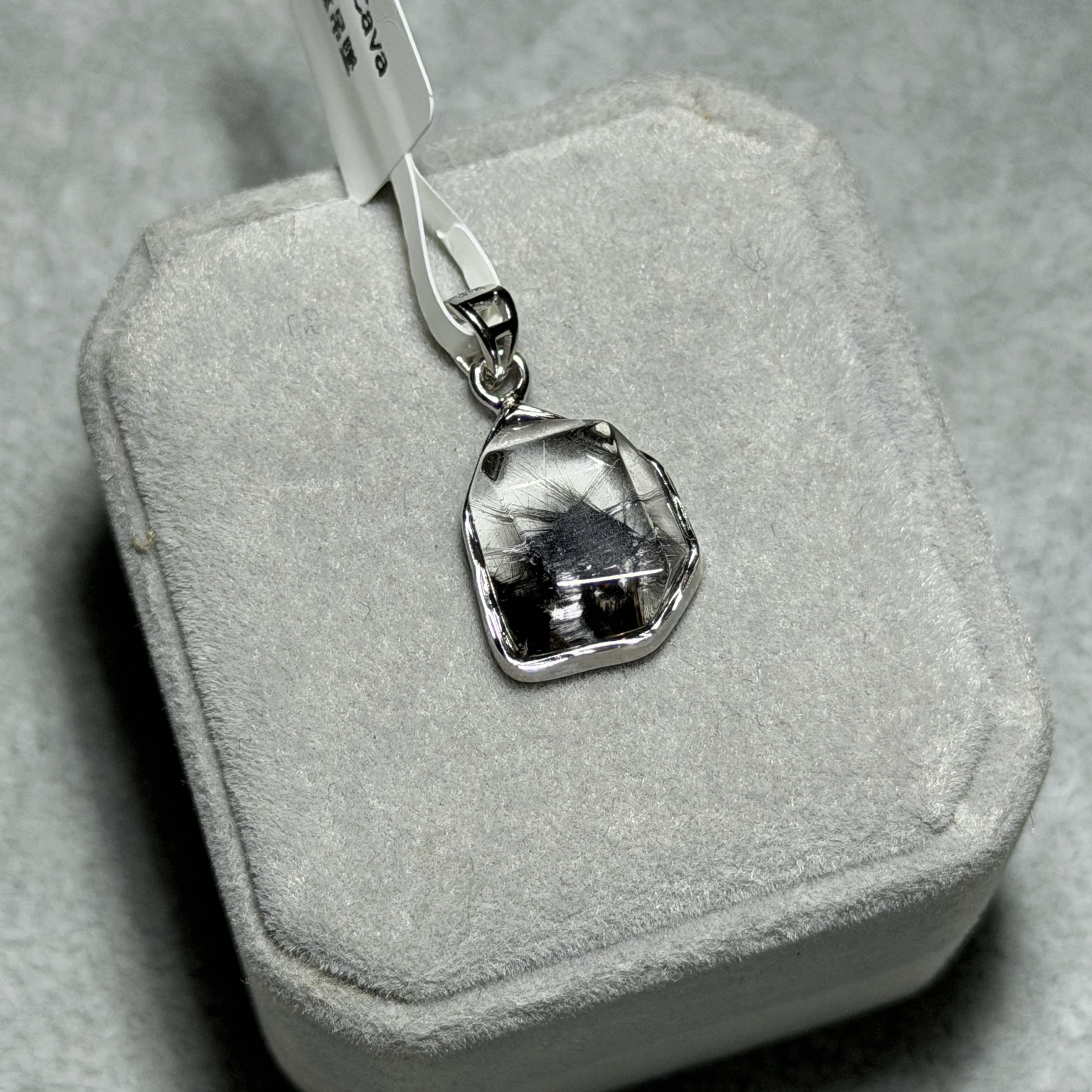 高級數黑銀鈦吊墜 DF1811