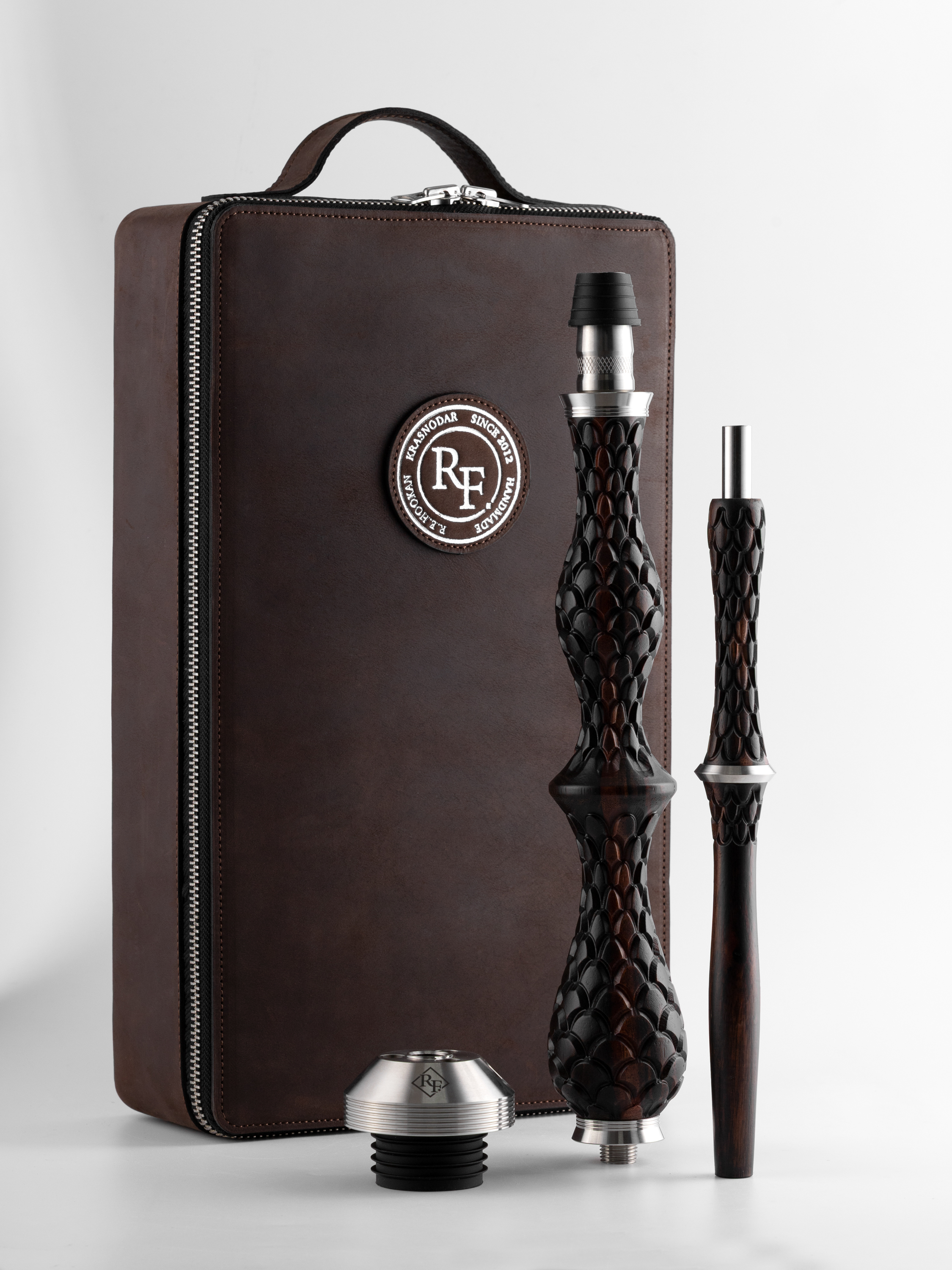 RF hookah - Ebony Macassar - brown