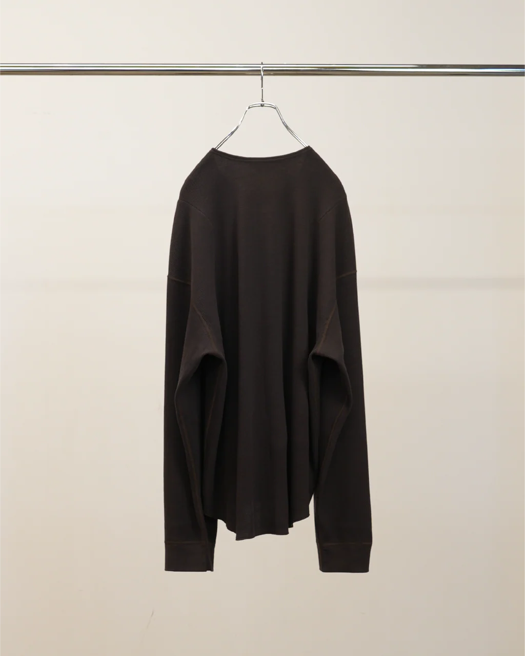 ANCELLM - CA/C HENLEY LS / 2COLORS