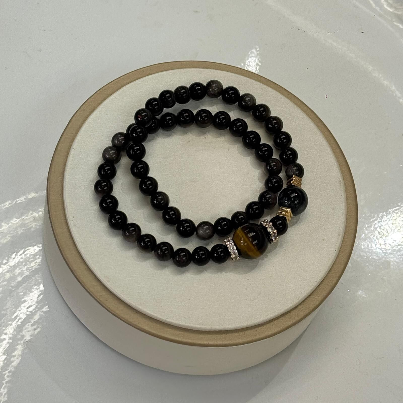 A38 嘉嘉同款防小人雙圈手串