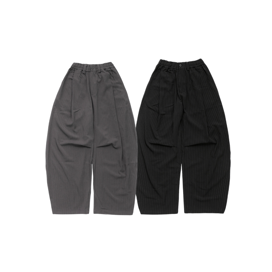 垂墜條紋西褲 Urban Slacks LL-020