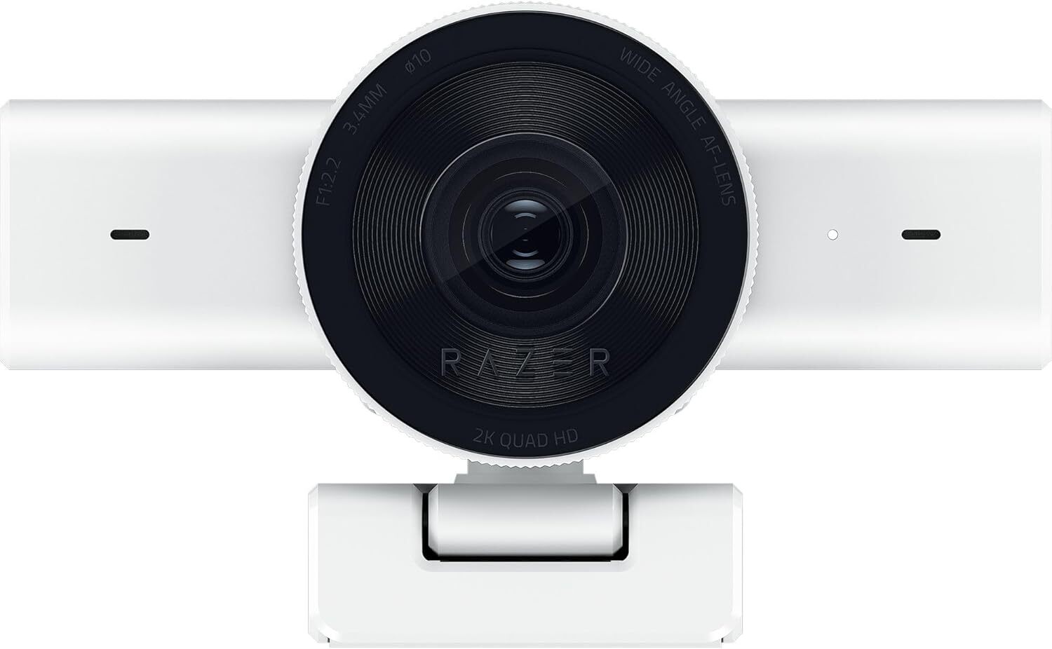 Razer Kiyo V2 X QHD 2K 60FPS USB WebCam 網路攝影機（白色）