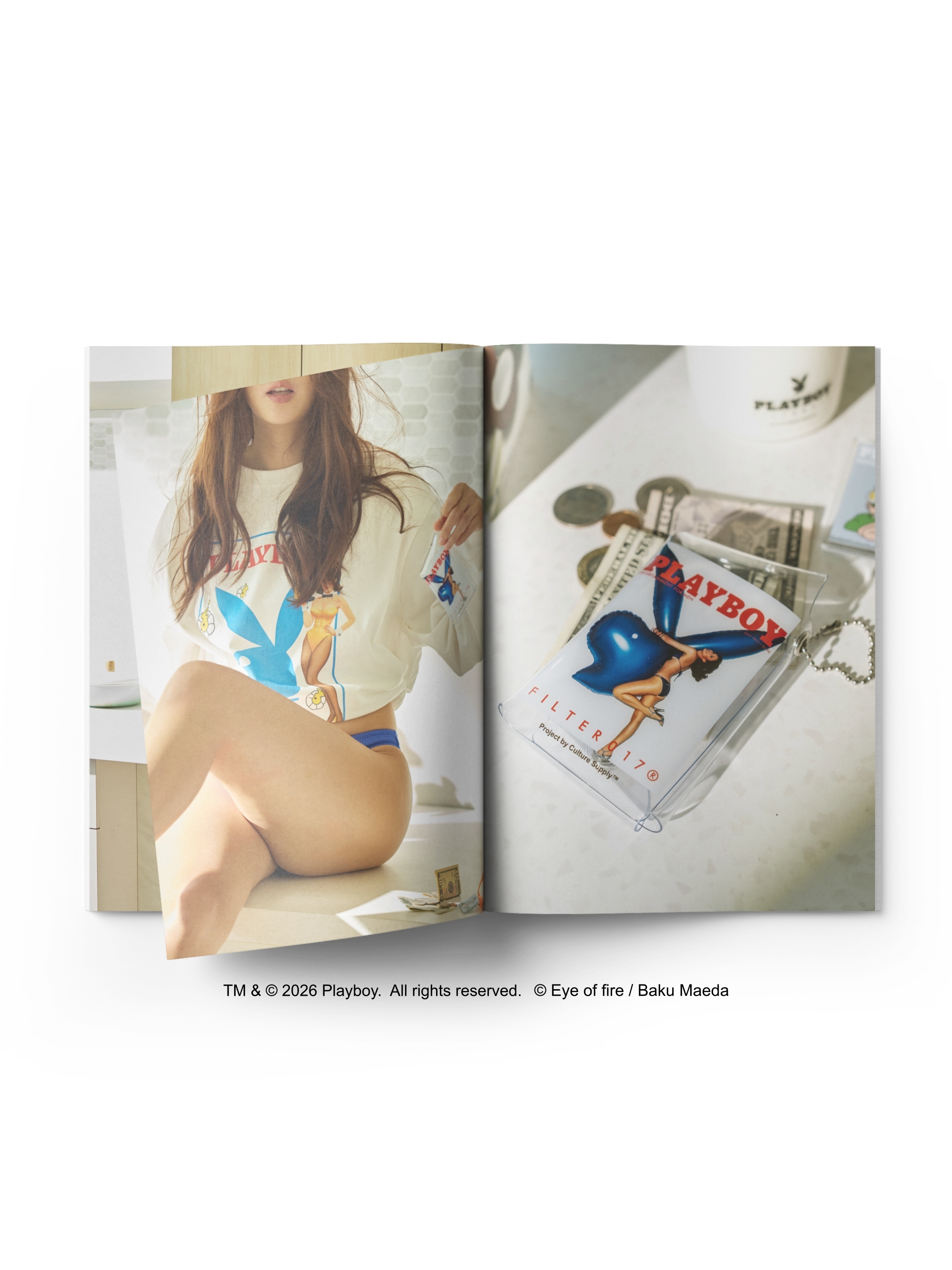 【現貨】 PLAYBOY X FILTER017® PVC Coin Purse / PVC零錢包